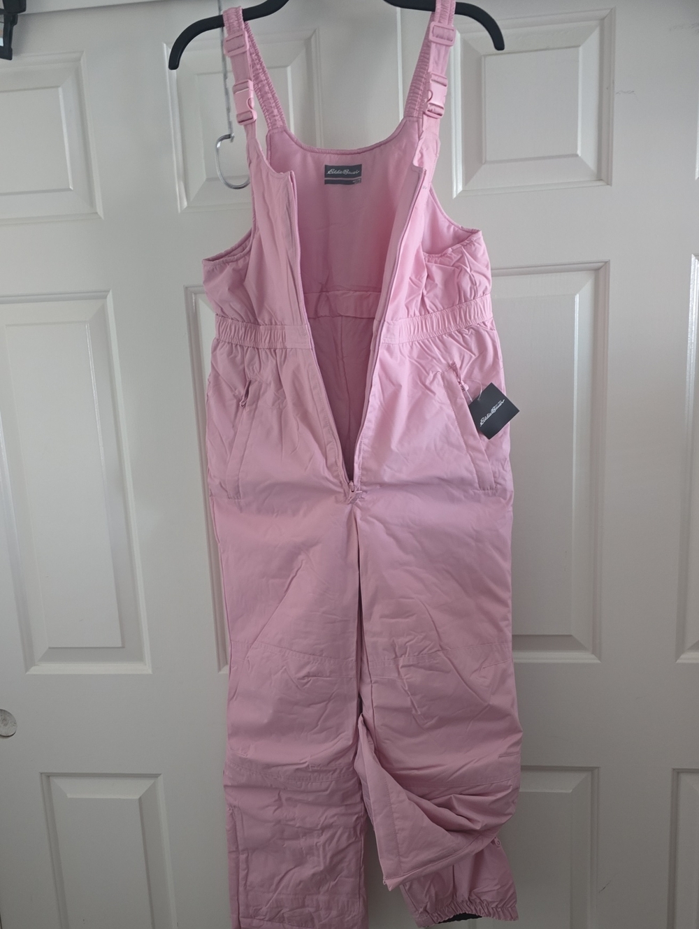 Eddie Bauer Light Pink Kids Snowbip Size Large/14